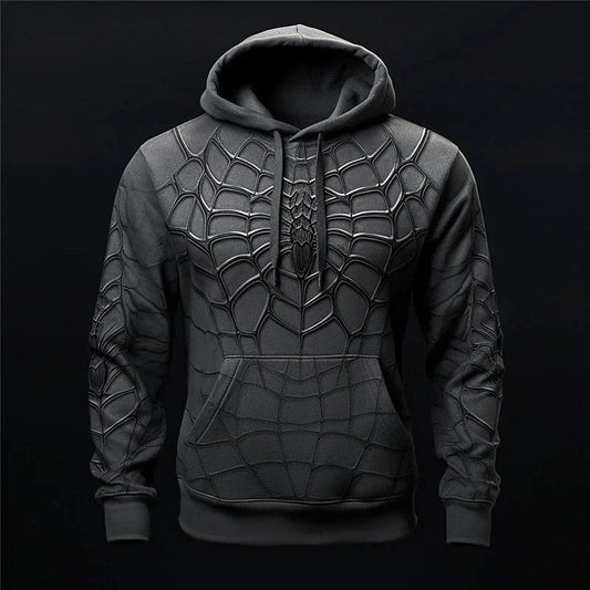 Graphic Spiders Spider web Fashion Hoodie Sports Jacket Outdoor Hoodie v2