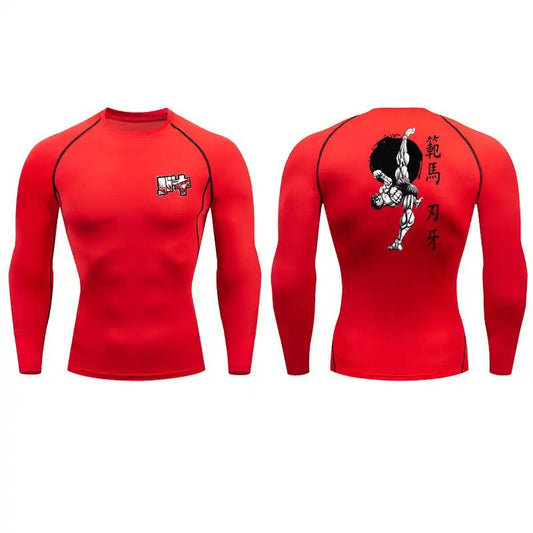 Men's Compression Shirt Fitness Sport Running Tight Gym TShirts Athletic v21