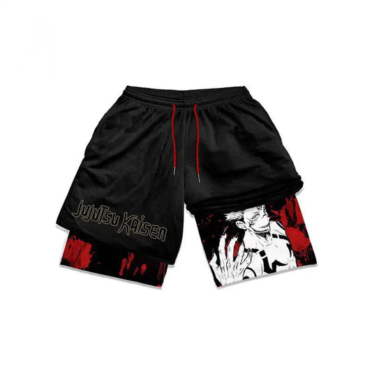 Jujutsu Kaisen Shorts Vintage 100%