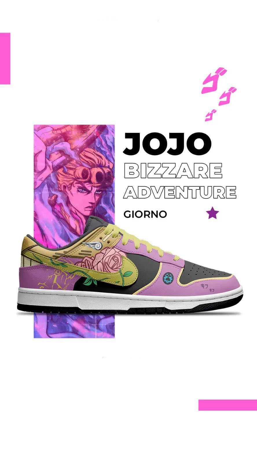 JoJo's Bizarre Adventure x Nike Shoes